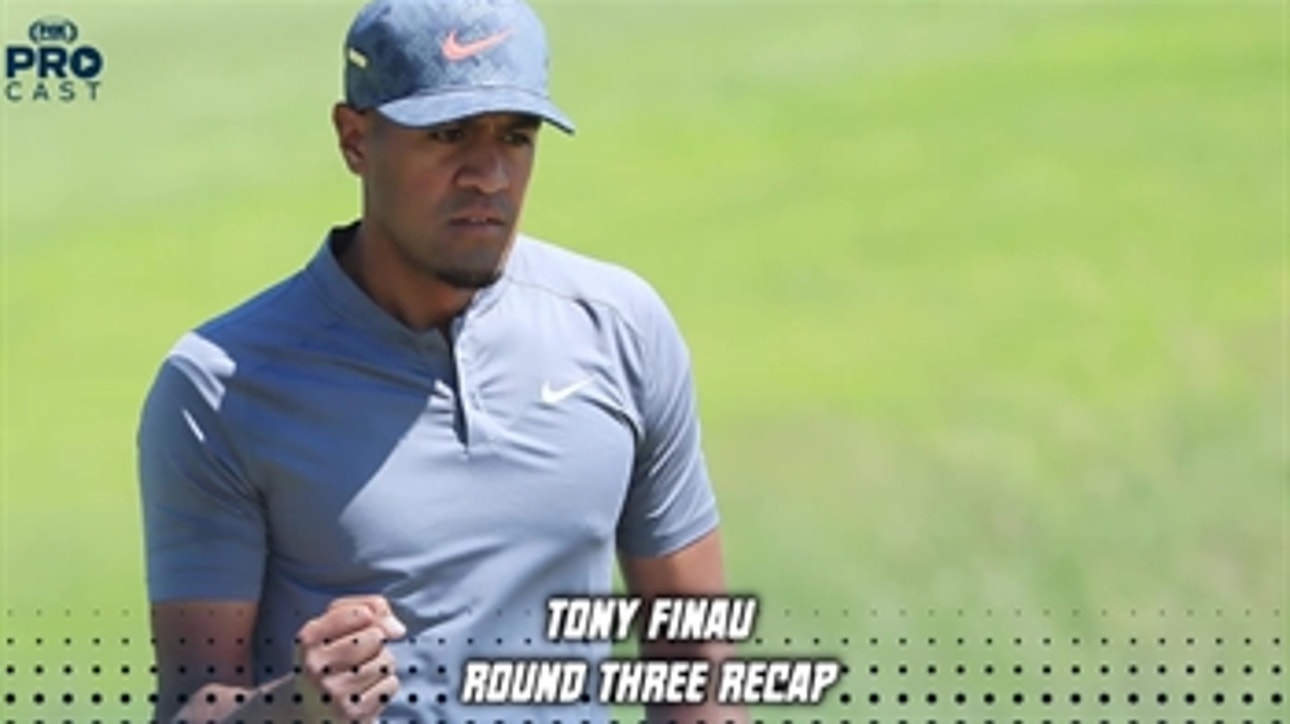 TIED FOR THE U.S. OPEN LEAD! Tony Finau checks in after a great round 3