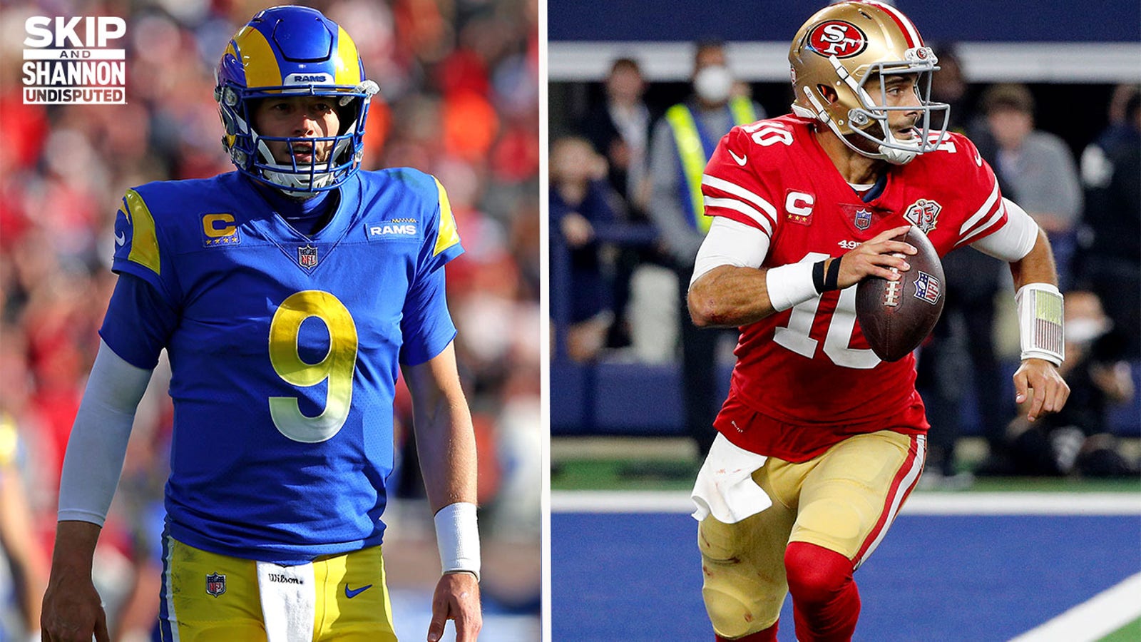 Shannon Sharpe: I'm taking Stafford over Jimmy G