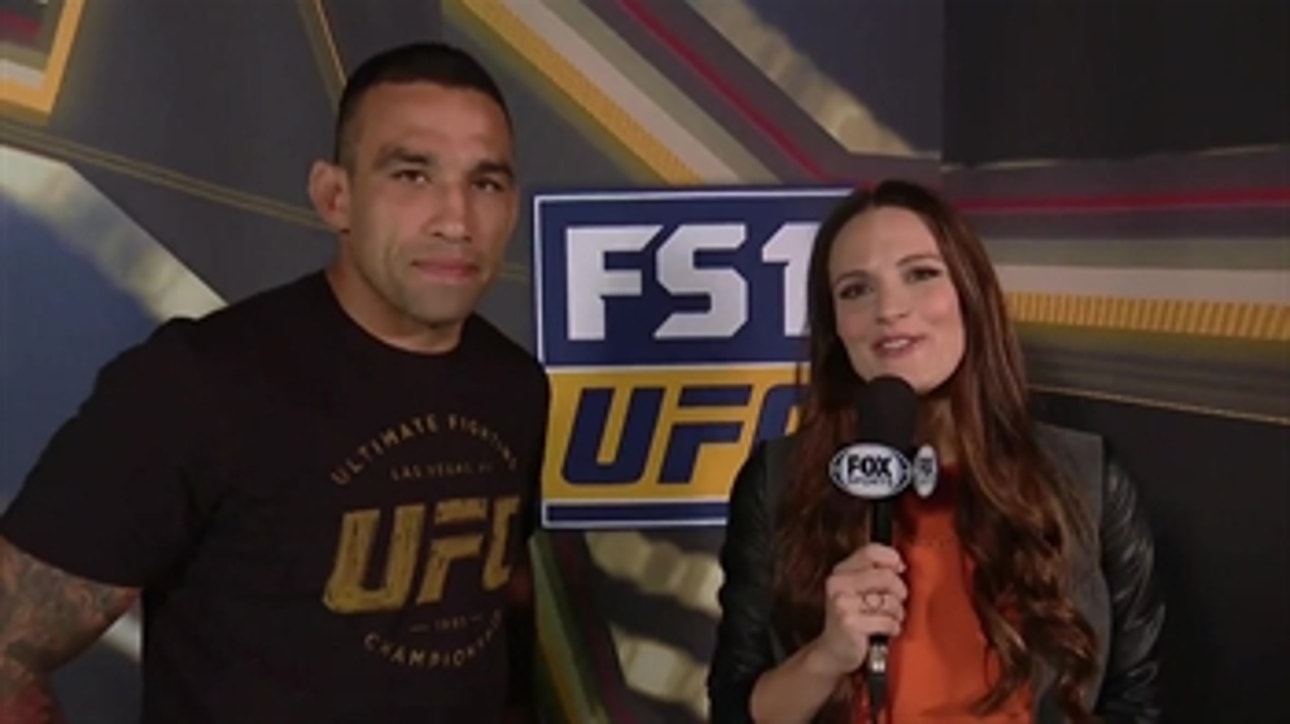Fabrício Werdum post weigh-in interview ' UFC FIGHT NIGHT
