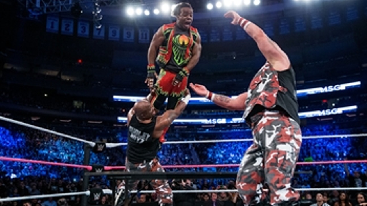 The New Day vs. Dudley Boyz - WWE Tag Team Titles Match: WWE Live from MSG, Oct. 3, 2015 (Full Match)
