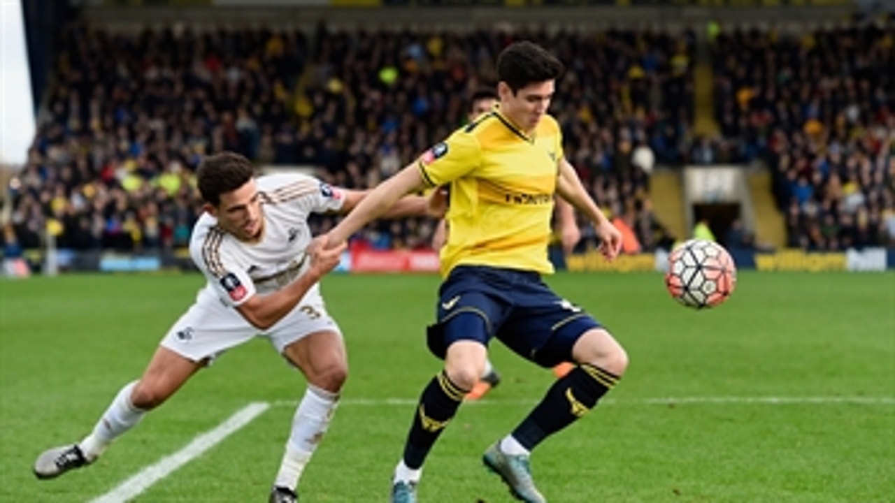 Oxford United vs. Swansea City ' 2015-16 FA Cup Highlights