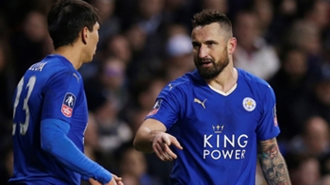 Wasilewski levels for Leicester City against Tottenham ' 2015-16 FA Cup Highlights