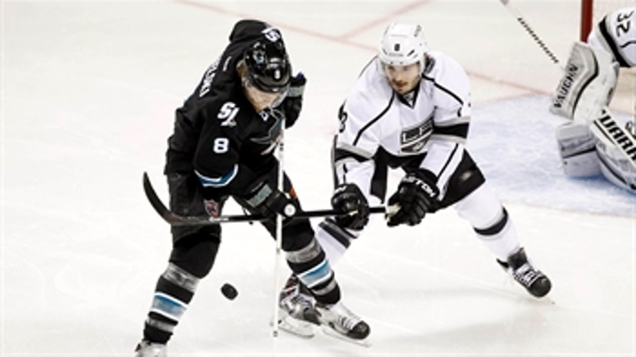 Kings shut out Sharks, take Game 5