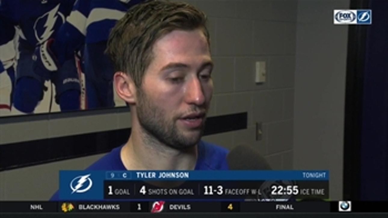 Tyler Johnson: Everyone had to fight for everything tonight