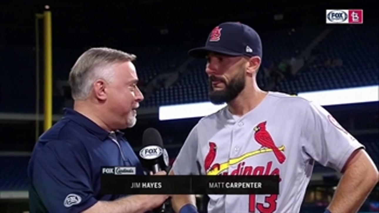 Carp: 'One thing we're never going to do is give up'