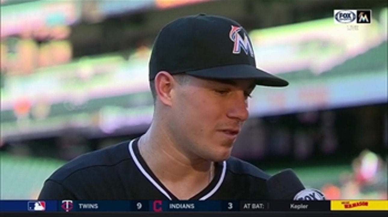 J.T. Realmuto on his 2 HRs, 4 RBI performance