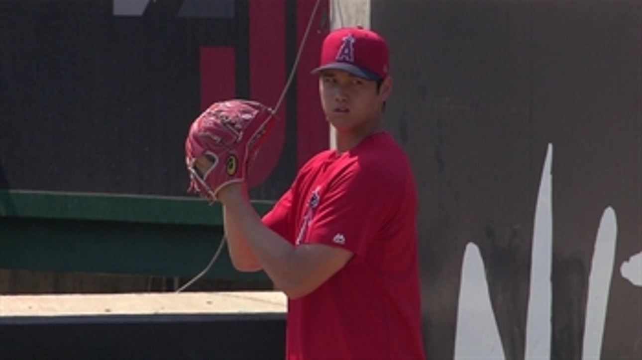 Shohei Ohtani throws bullpen session for first time since June 6th injury