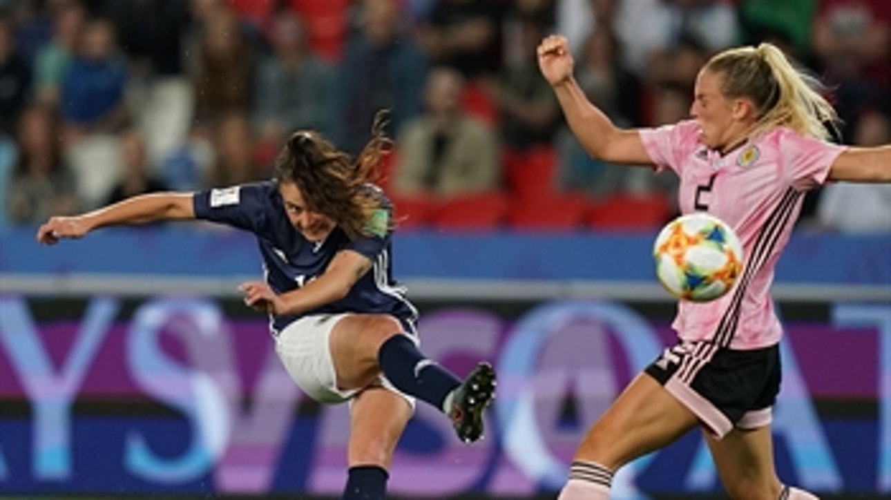 Argentina's late goal narrows the deficit vs. Scotland ' 2019 FIFA Women's World Cup™