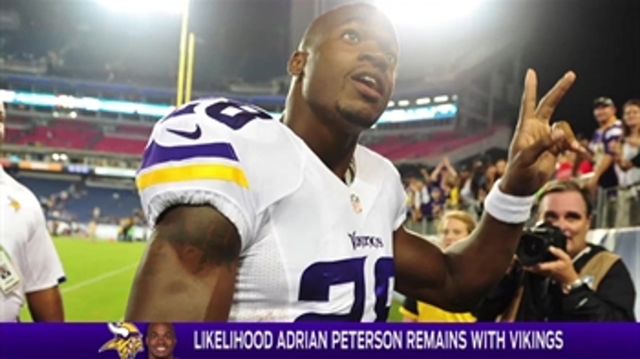 Garafolo: Vikings not likely to convince Peterson to stay