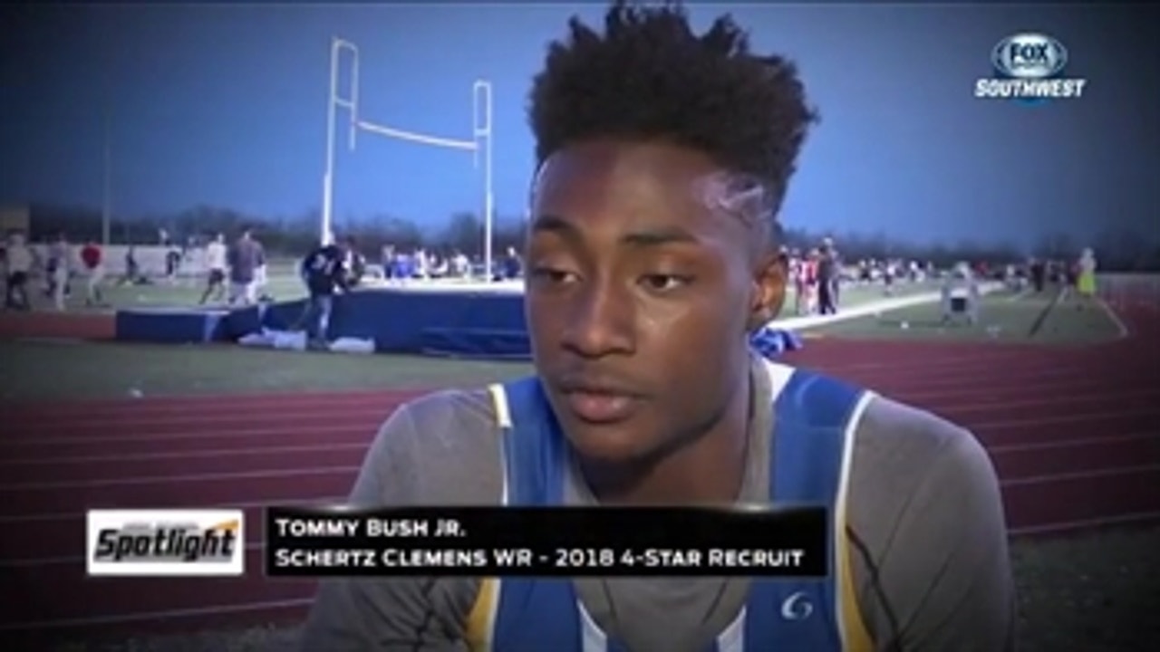 High School Spotlight: Schertz Clemens' star WR Tommy Bush Jr.