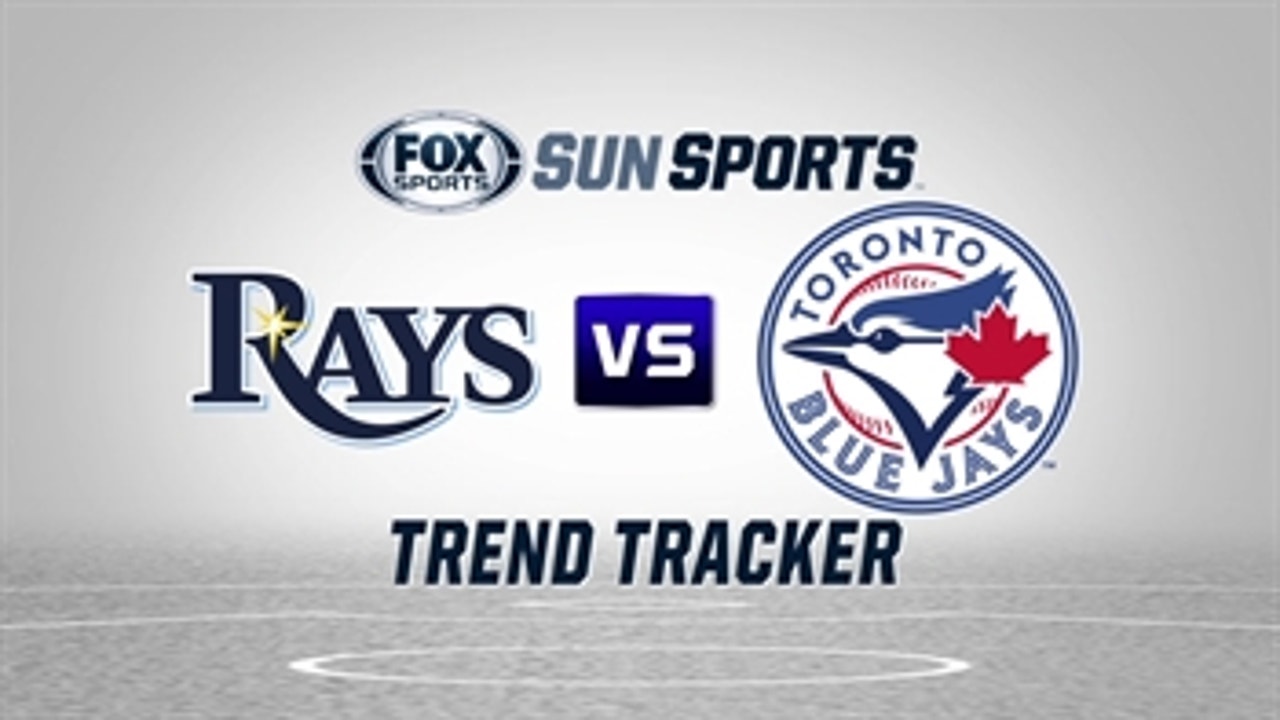 Trend Tracker: Blue Jays at Rays
