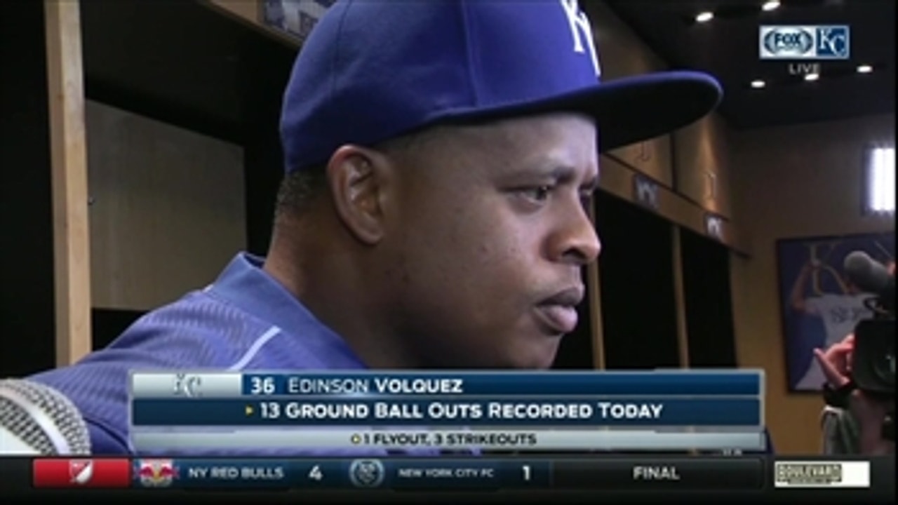 Edinson Volquez: 'We're going to make adjustments, and we're going to win some games'
