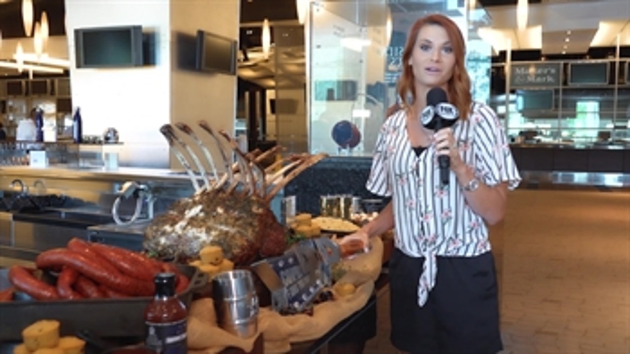 Kaime checks out crazy new food items at Cowboys games ' The Dose