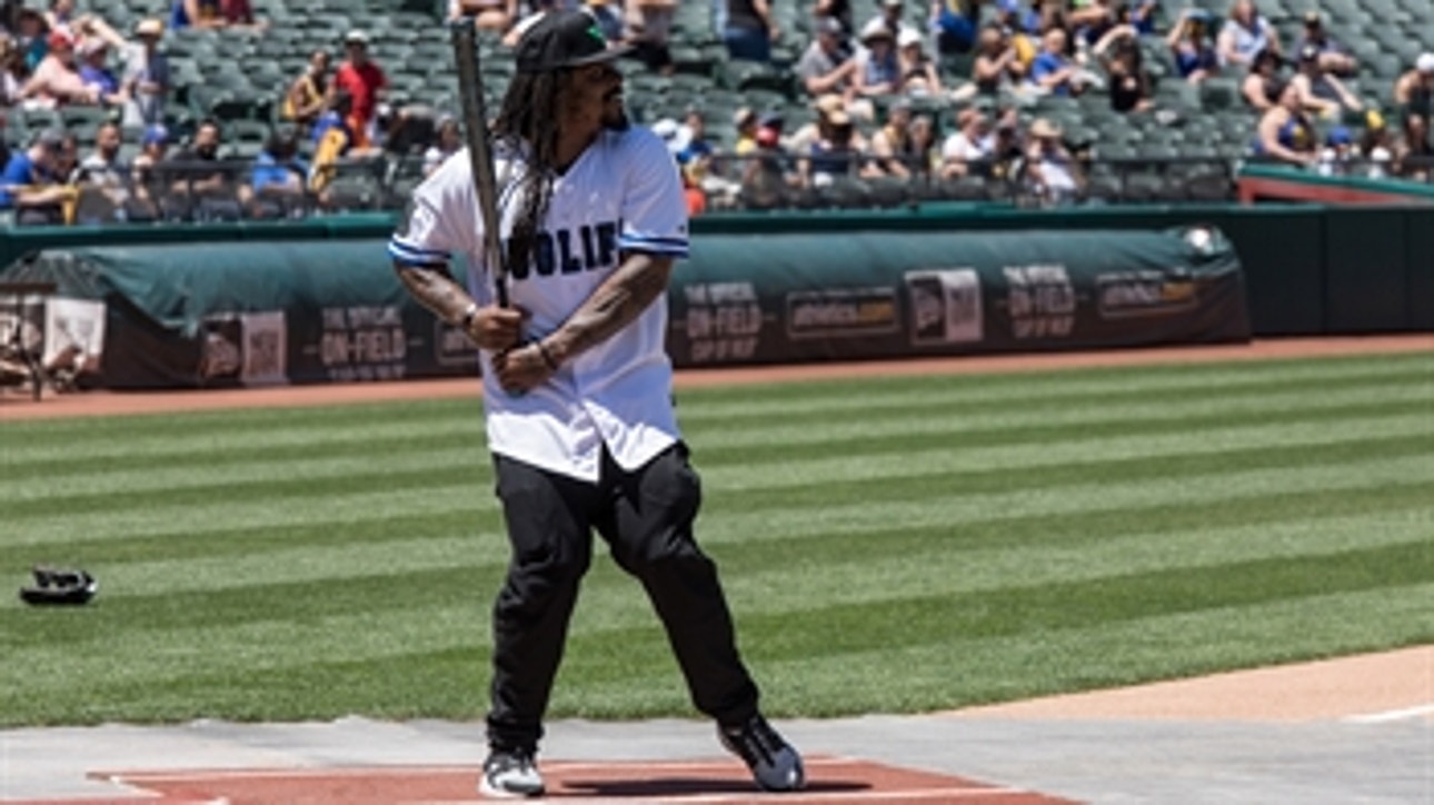 Marshawn Lynch tells Oakland City Council that they 'best not lose the A's' | TMZ SPORTS