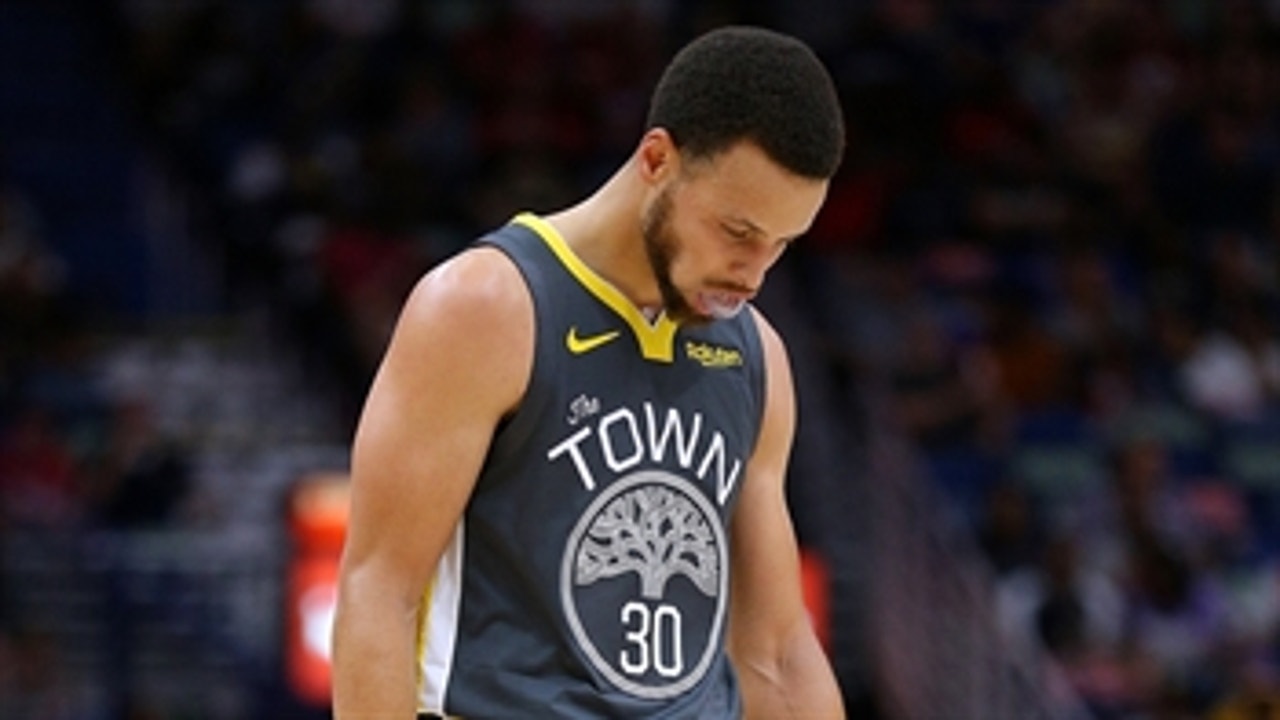 Nick Wright doesn't think Steph Curry's injury will sidetrack the Warriors' title hopes