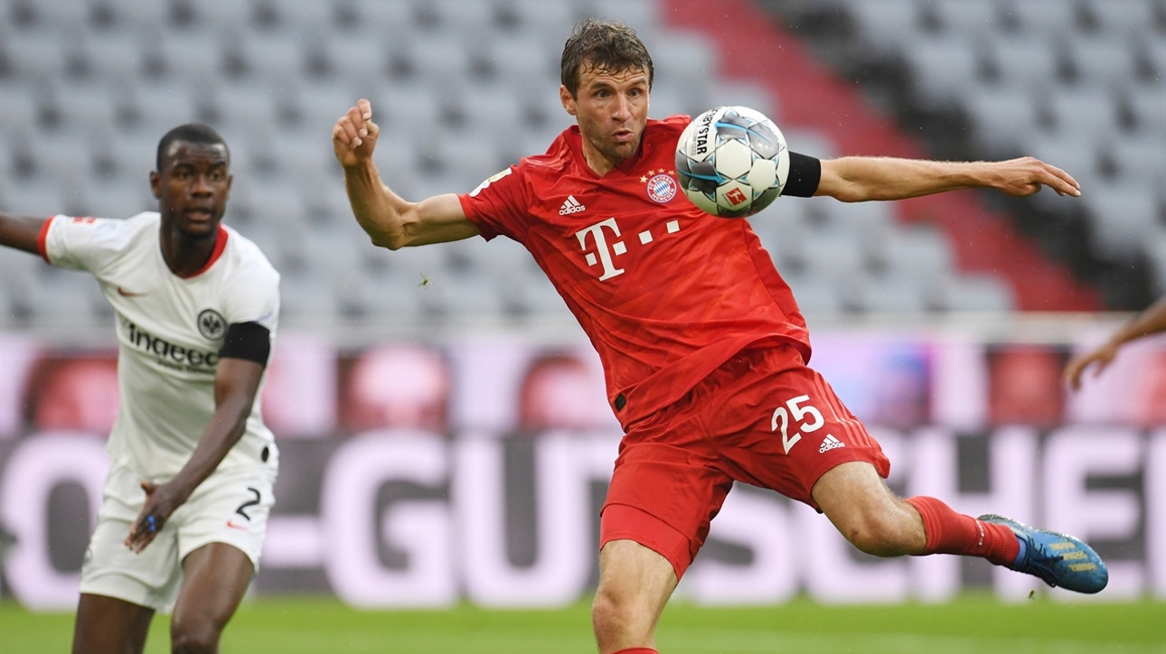 Thomas Müller doubles Bayern Munich's lead over Frankfurt before halftime | FOX SOCCER