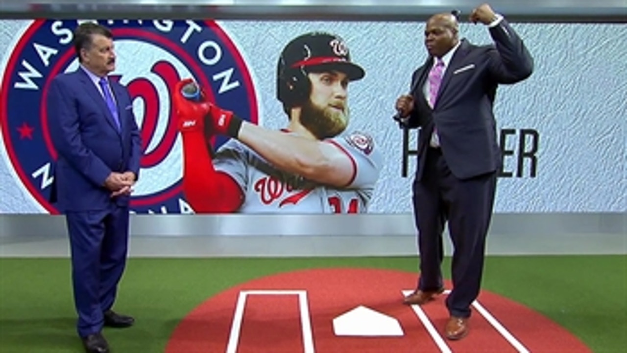 Frank Thomas on what makes Bryce Harper such a good hitter