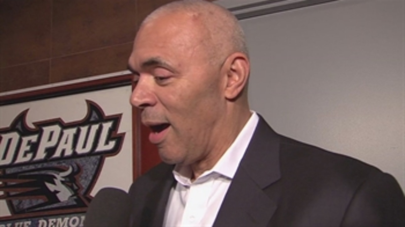 DePaul head coach Dave Leitao previews basketball game vs. Rutgers
