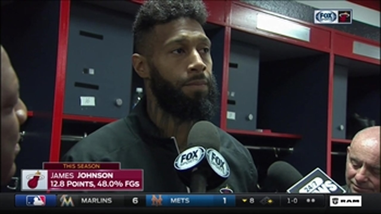 James Johnson says Heat have complete trust in Hassan 'Darkside'