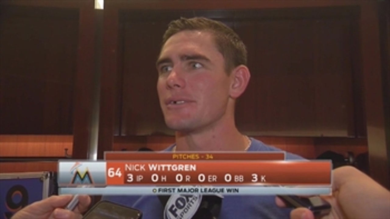 Nick Wittgren on getting his first MLB win