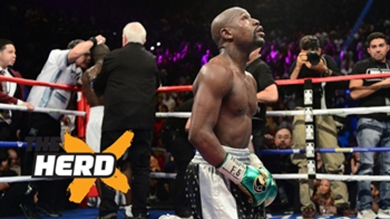 Cowherd: Floyd Mayweather is a boring fighter - 'The Herd'