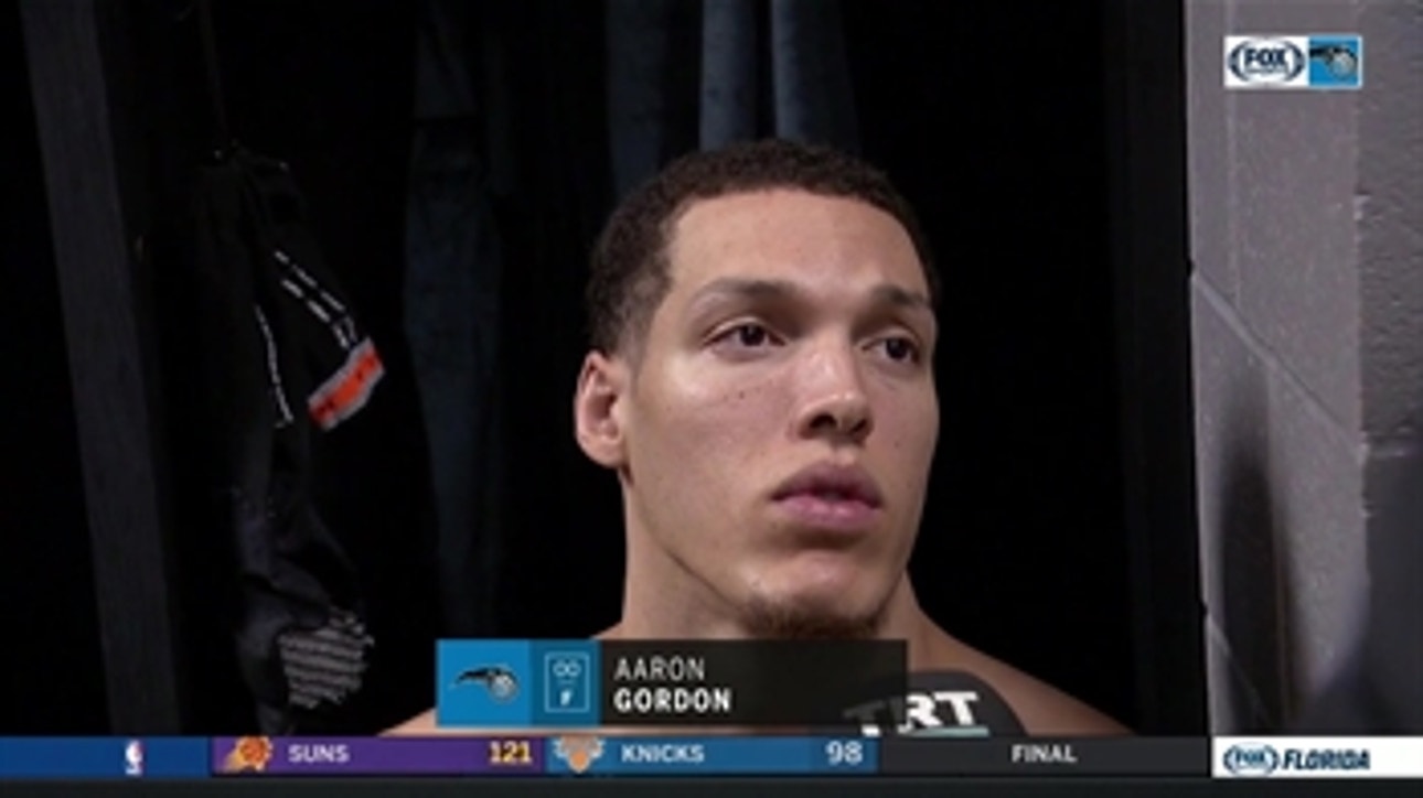 Aaron Gordon disappointed in Magic's defense after loss to Clippers