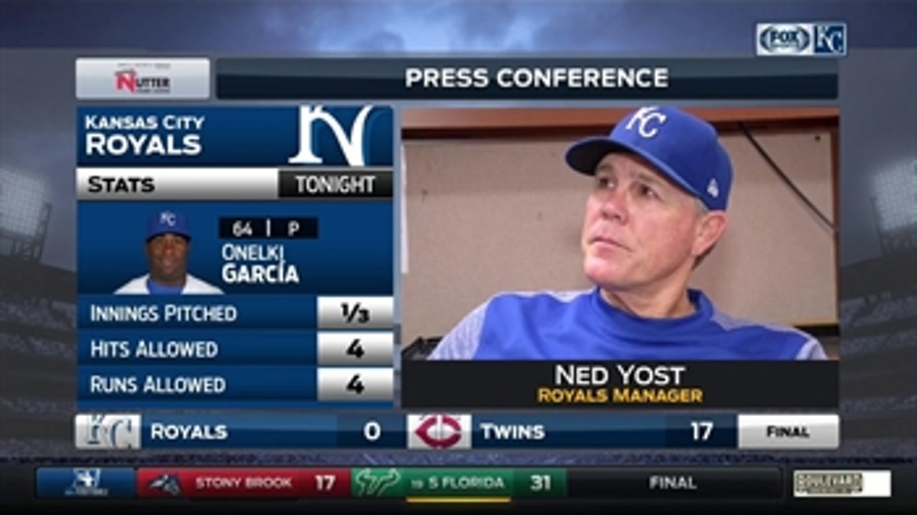 Ned Yost: 'We didn't have a good night tonight'
