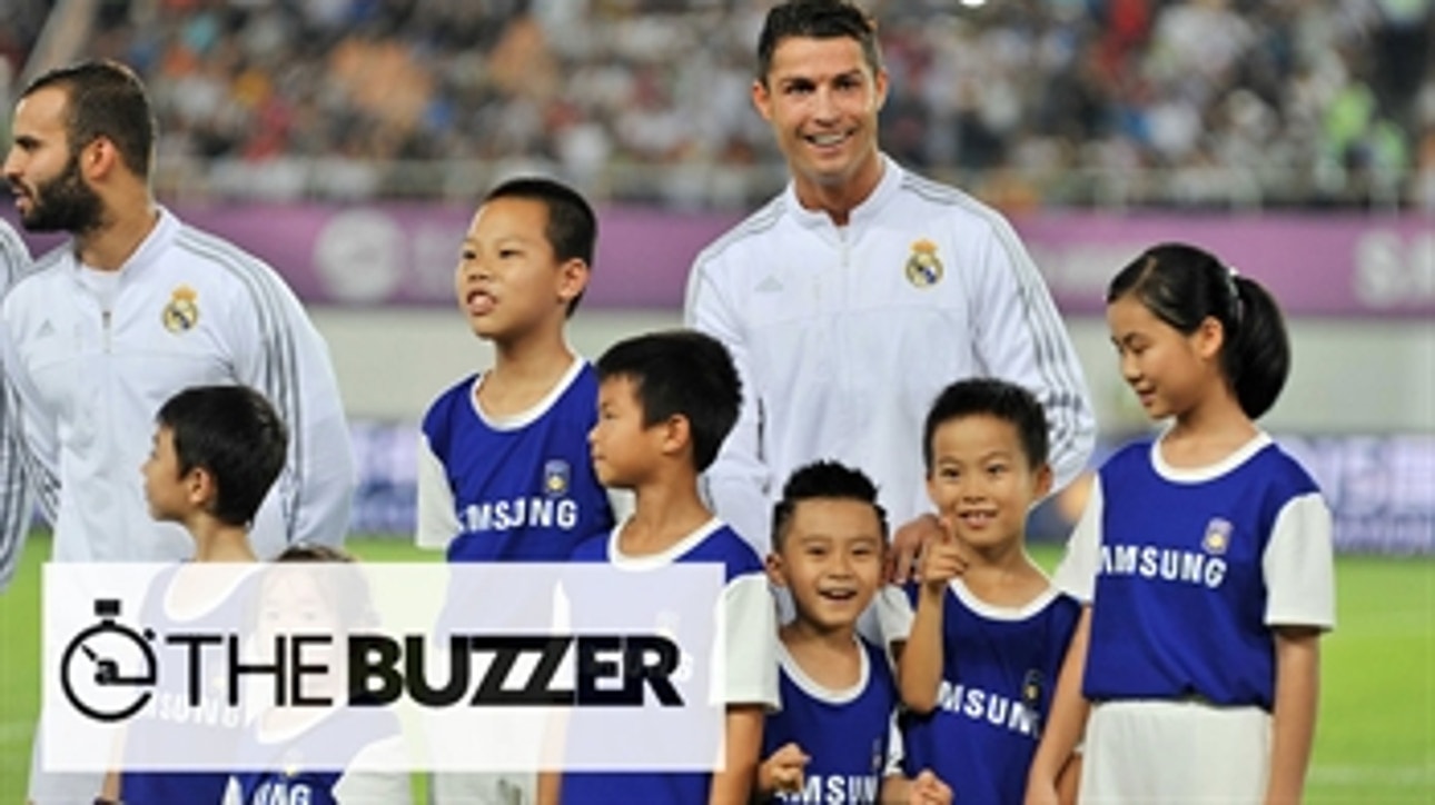 Cristiano Ronaldo is really popular in Asia
