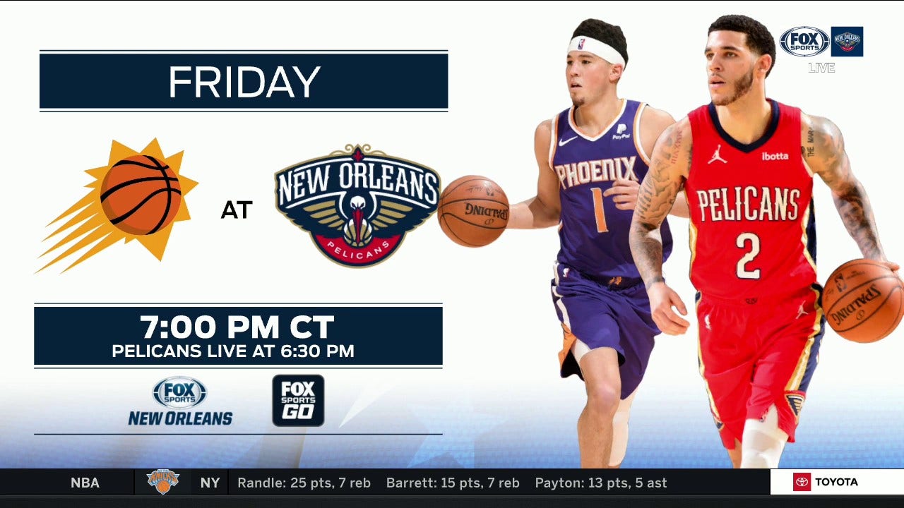 Previewing Pelicans vs. Suns ' Pelicans Live