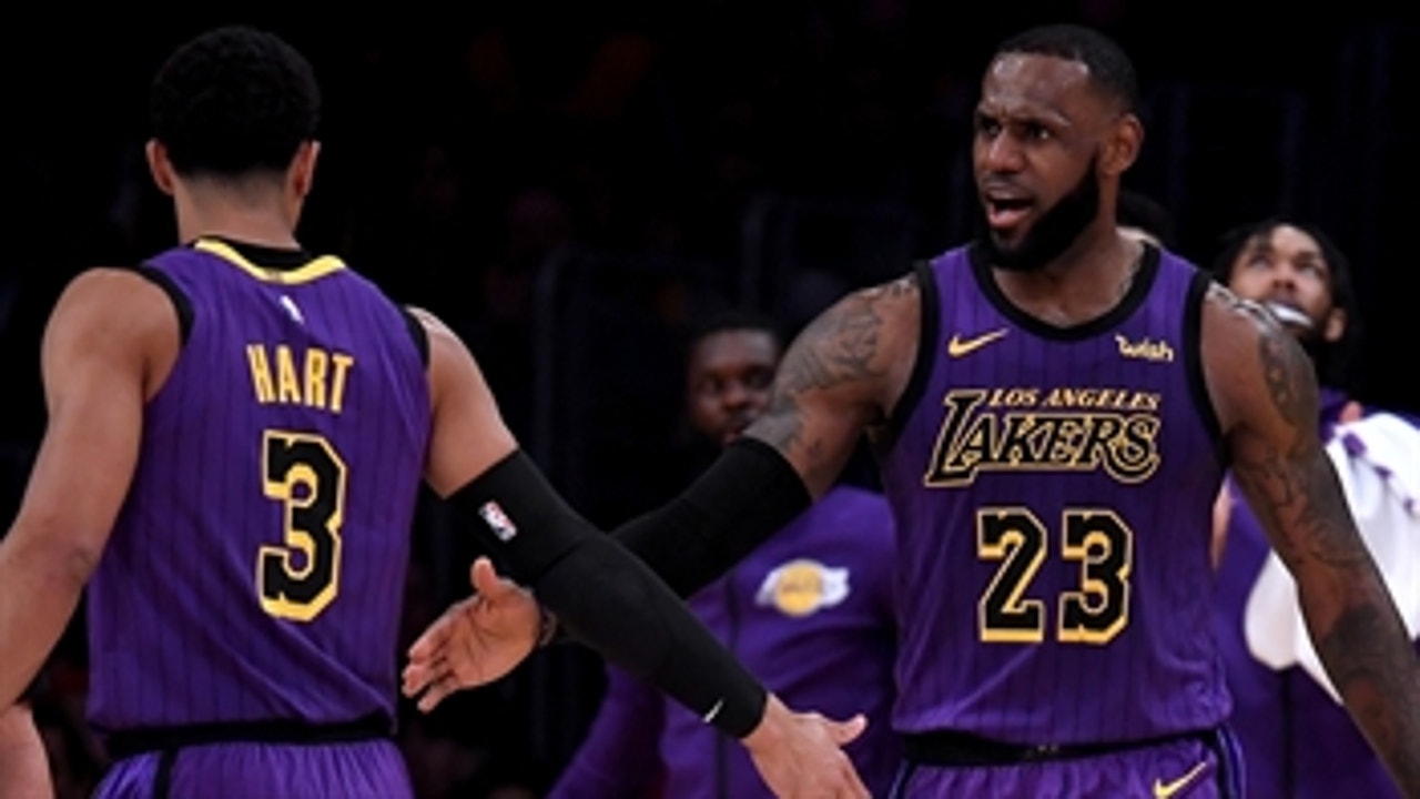 'This is the best game LeBron's played all year': Nick Wright on LeBron's performance in win against the Blazers