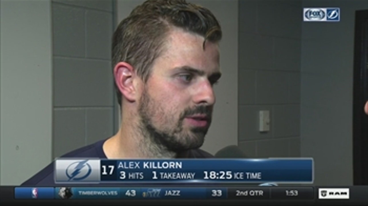Alex Killorn: Our only focus is making the playoffs