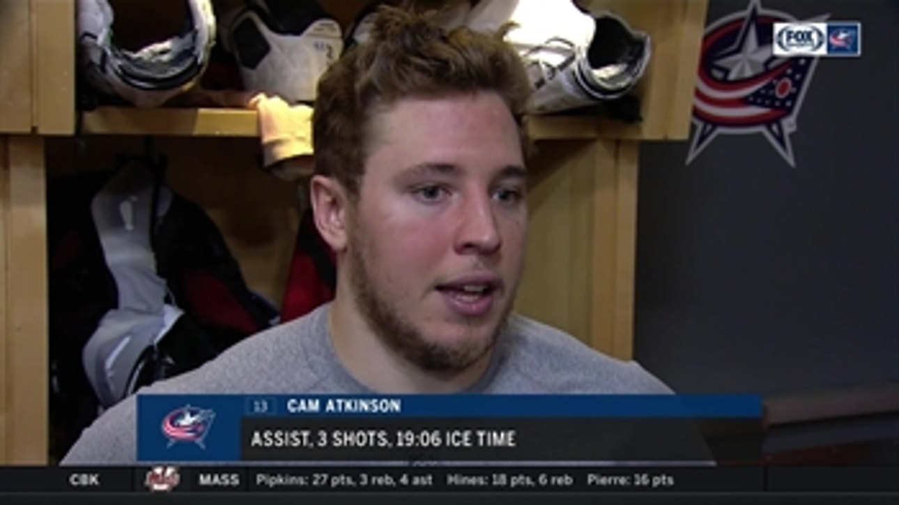 The Blue Jackets and Cam Atkinson settle for one point