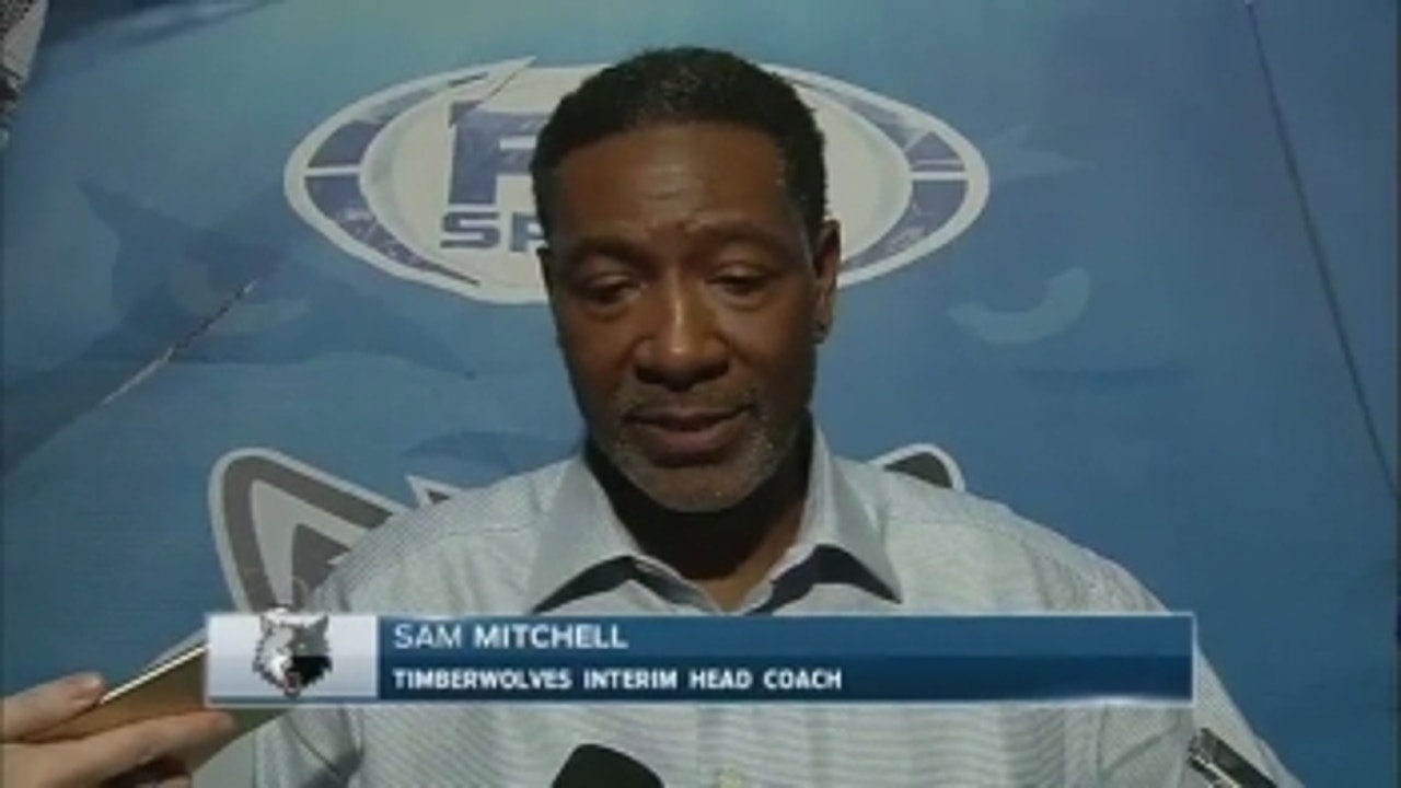 Sam Mitchell says Andrew Wiggins "was just tired tonight"