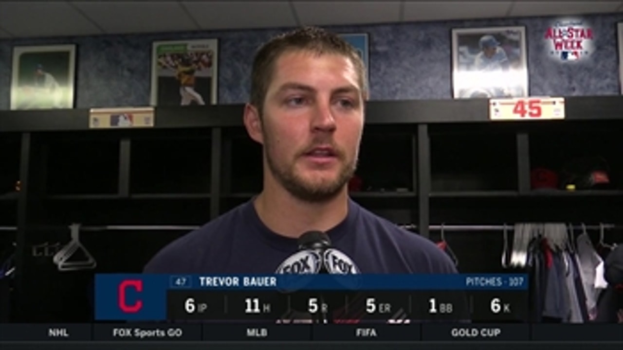 Trevor Bauer plans to start throwing inside more to keep hitters off-balance