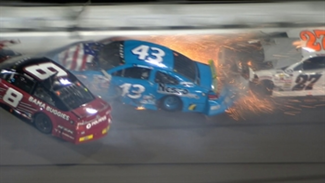 Second big wreck unfolds in final laps at Daytona I 2017 ARCA RACING SERIES