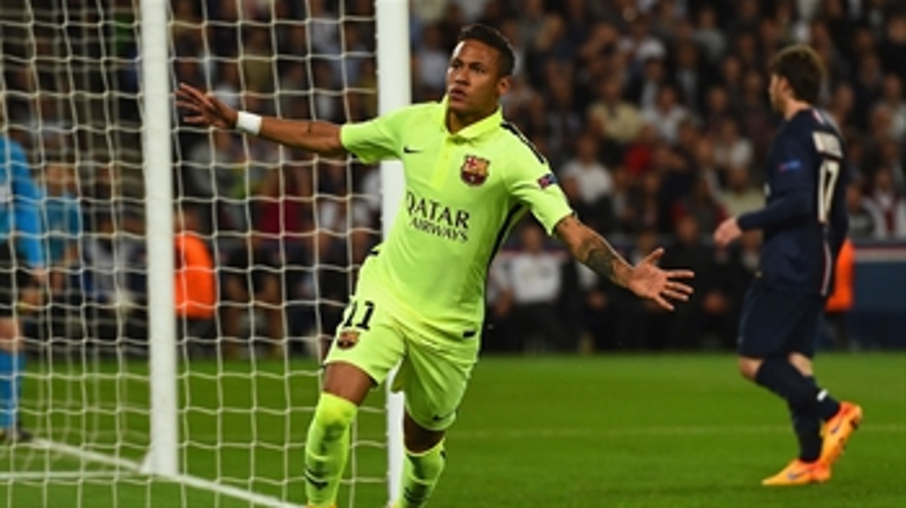 Neymar pushes Barcelona in front