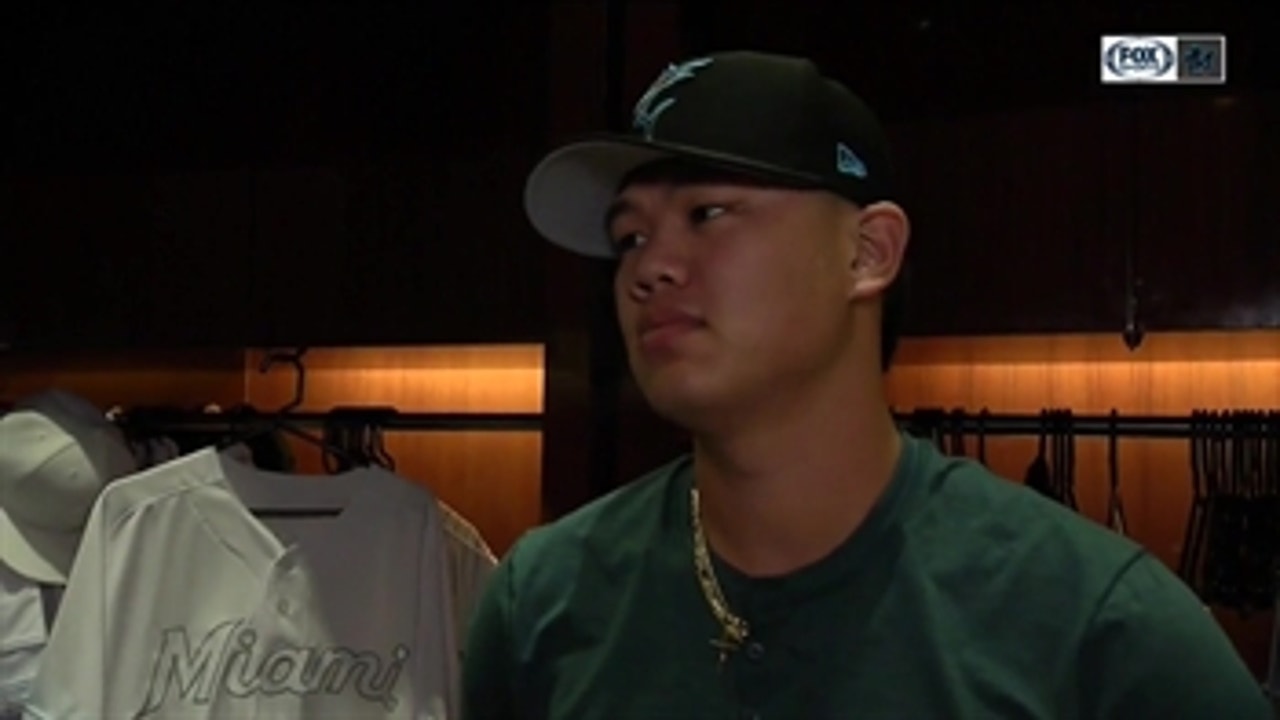 Jordan Yamamoto details his outing, how game got away in the 4th inning