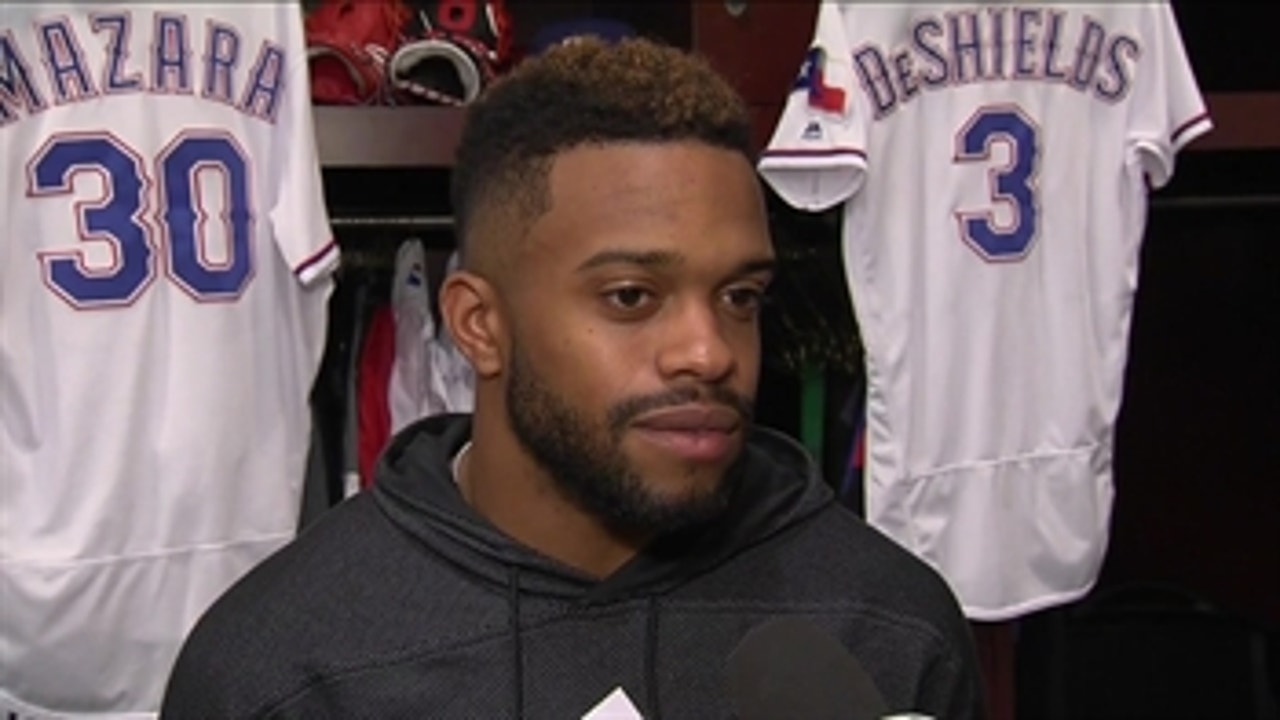 Delino Deshields on his hamate bone injury