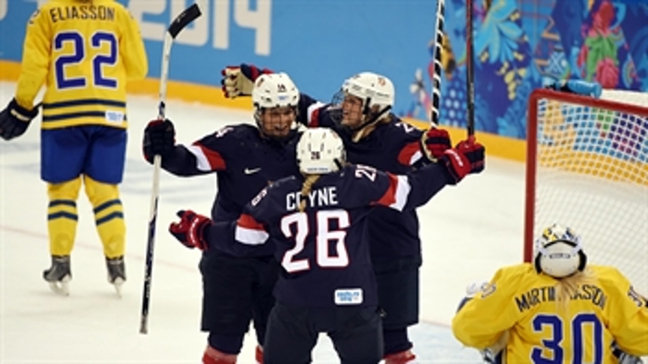 Sochi Now: USA women's hockey advances to gold medal game
