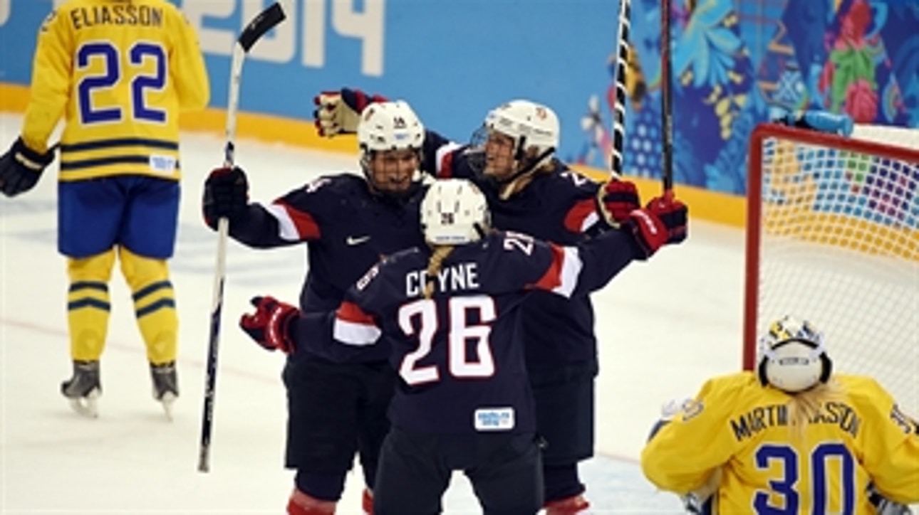 Sochi Now: USA women's hockey advances to gold medal game