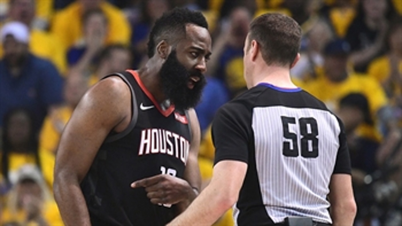 Nick Wright on Rockets' Game 1 loss: Warriors have gotten a clear and obvious edge in the officiating