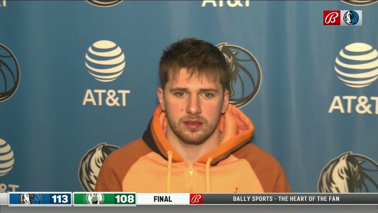 Luka Doncic: 'We played with pace... that was the key to the game'