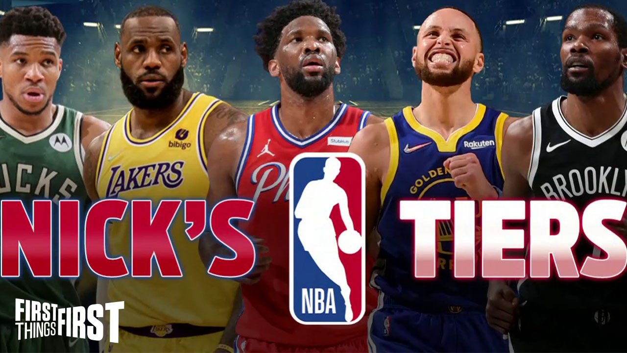 Nick Wright unveils his post All-Star break NBA tiers I FIRST THINGS FIRST