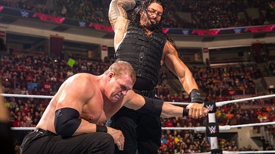 Roman Reigns & Daniel Bryan vs. Kane & Big Show: Raw, Feb. 9, 2015 (Full Match)