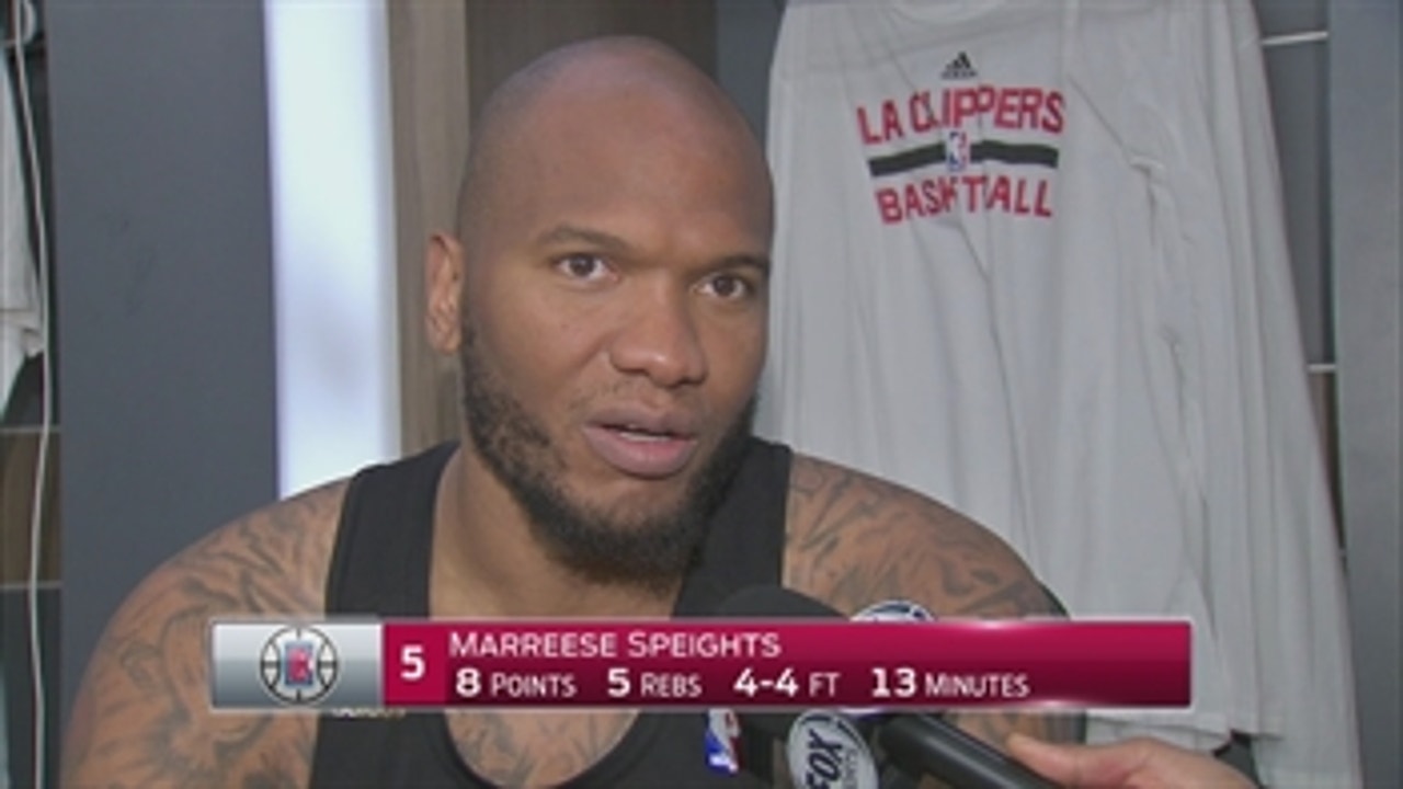 Mo Speights: 'We find a way to win, that's what it's all about'
