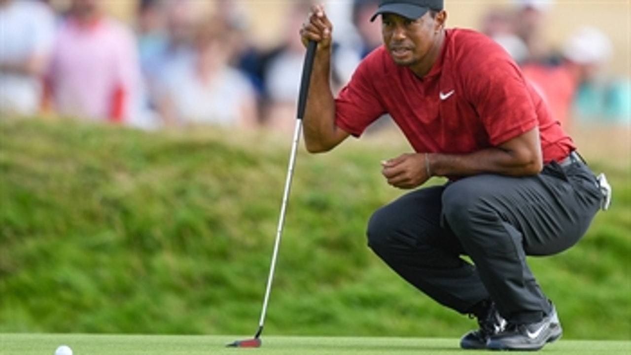 Nick Wright says Tiger Woods' performance in The British Open took him back to the 'mid-2000s'