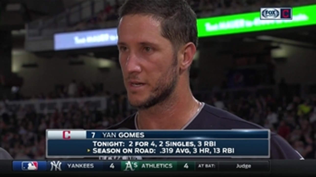 Yan Gomes: Indians' motto was to 'set the tone early'