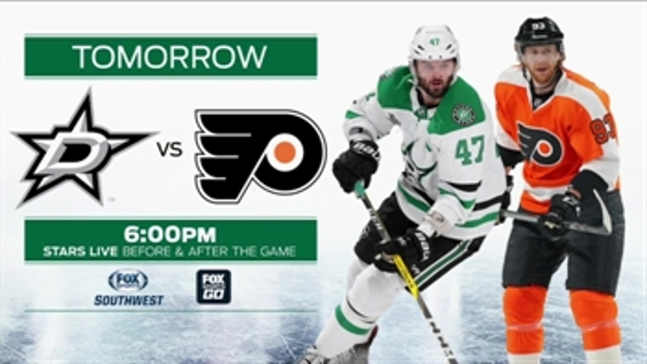 Stars vs. Flyers preview on FSSW PLUS ' Stars Live