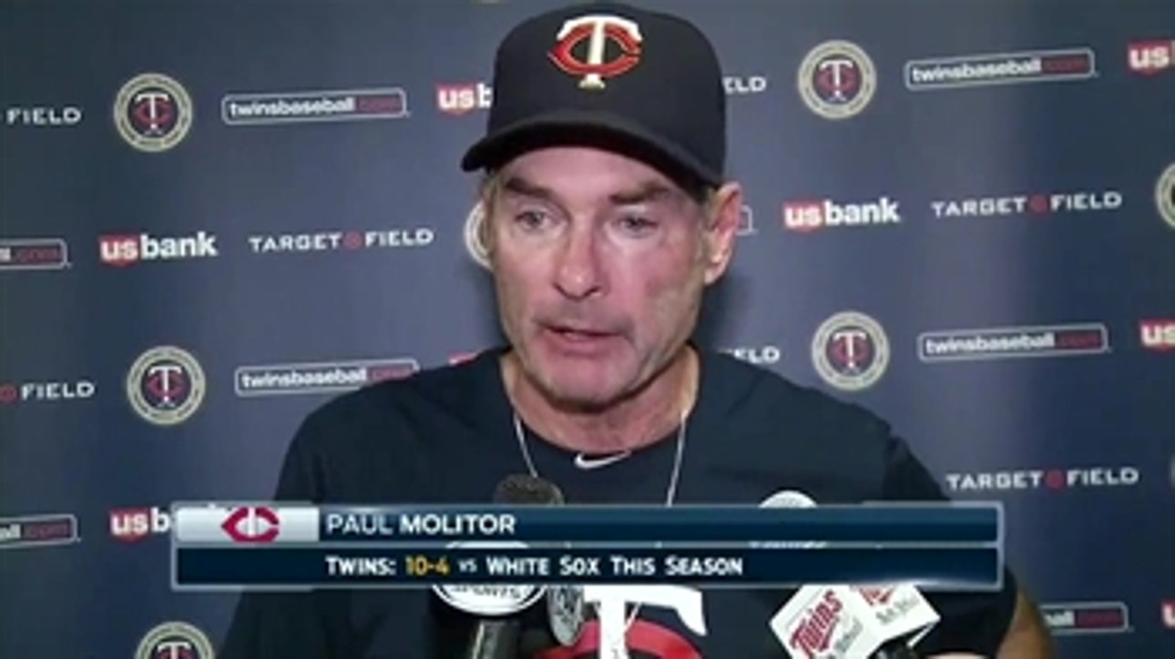 Paul Molitor on Twins' 8-6 win over White Sox