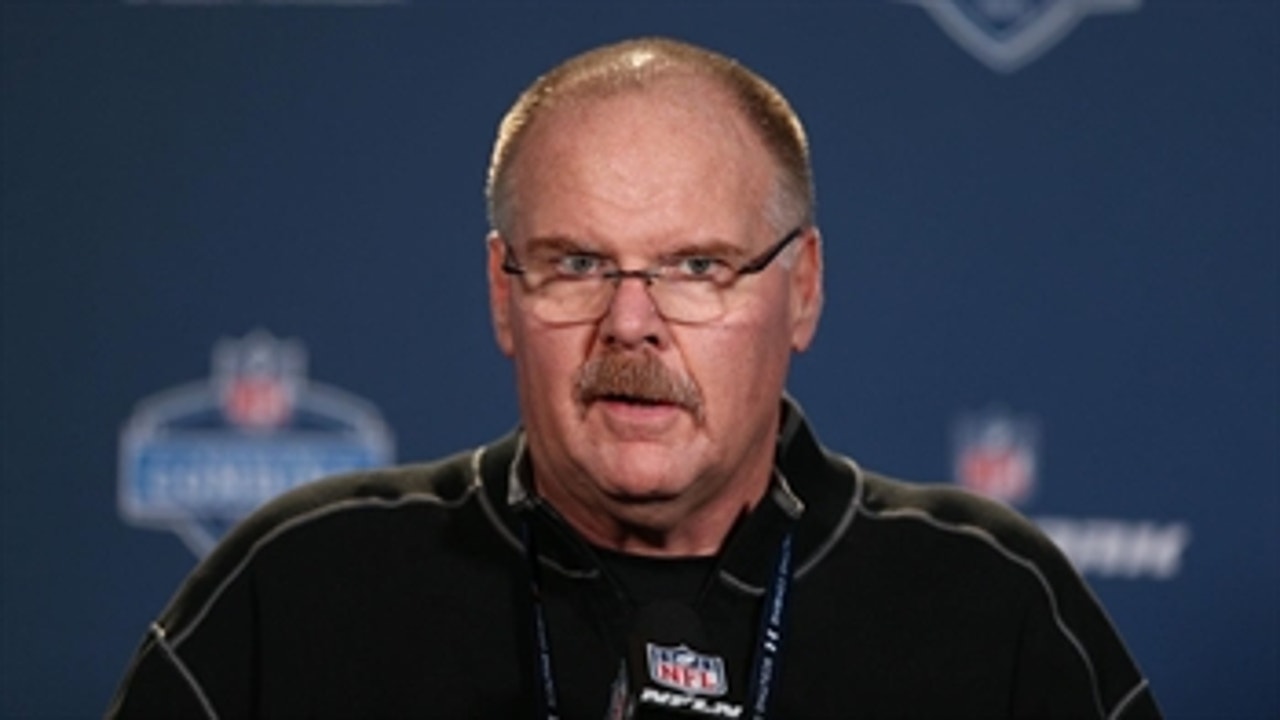 Andy Reid on his combine strategy